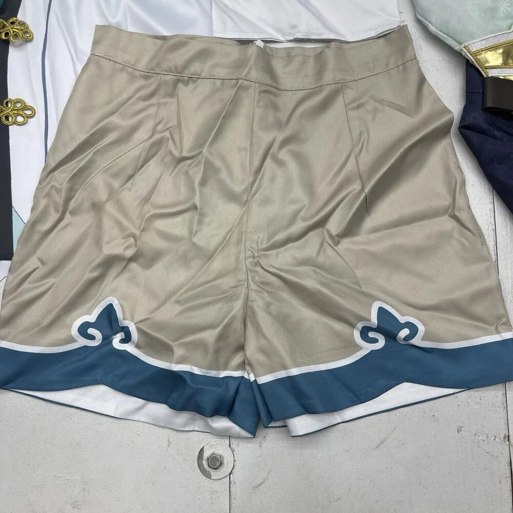 Green White Black Anime Princess Halloween Costume Women’s Size 2XL NEW